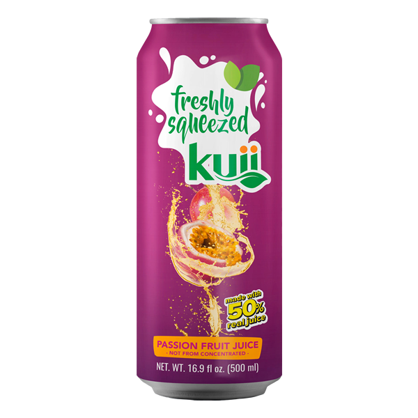 KUII JUGO LATA PASSION FRUIT 12/500 ML