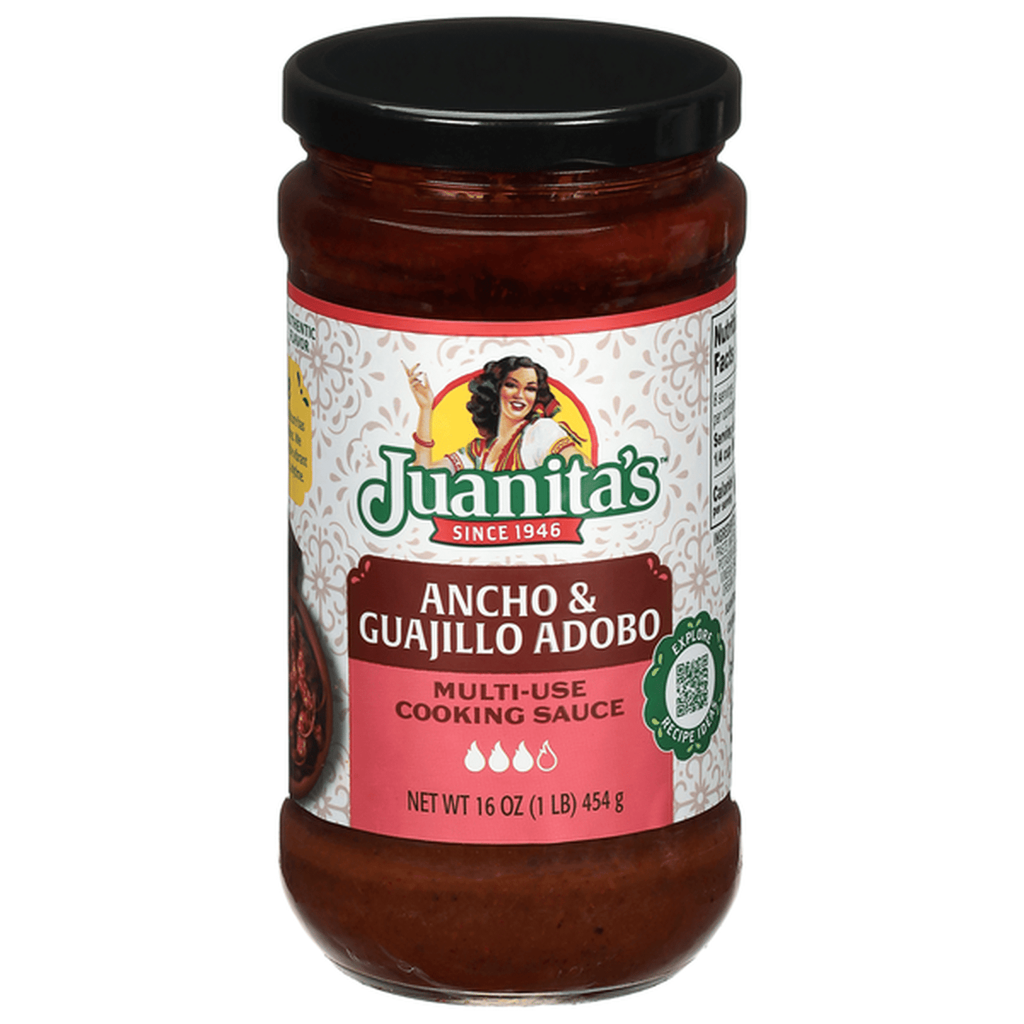 JUANITA SALSA ANCHO GUAJILLO 6/16oz