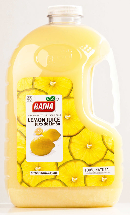 BADIA JUGO DE LIMON 4/1 GALLON