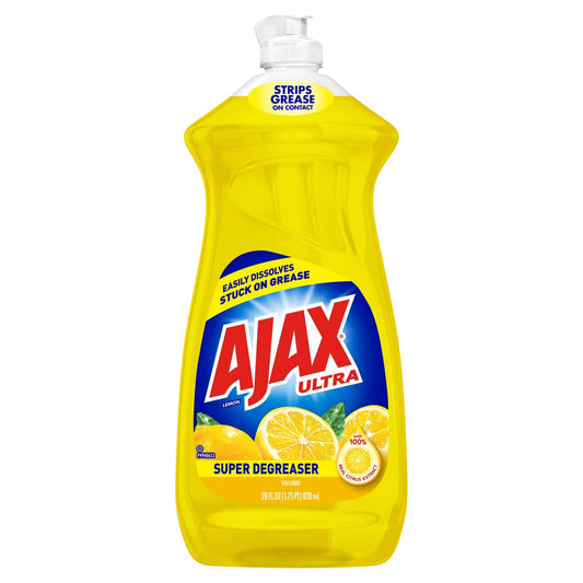 AJAX DISH LIQ  LIMON 9/28oz