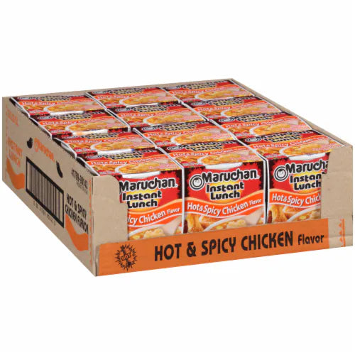 MARUCHAN POLLO HOT&SPICY 12/2.25