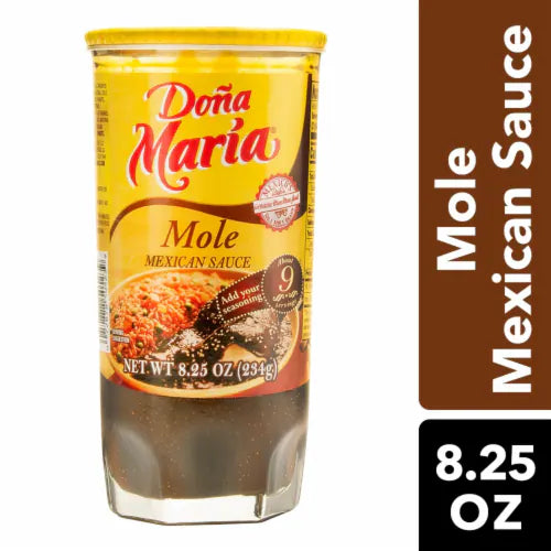 DONA MARIA MOLE ROJO 12/8.25oz