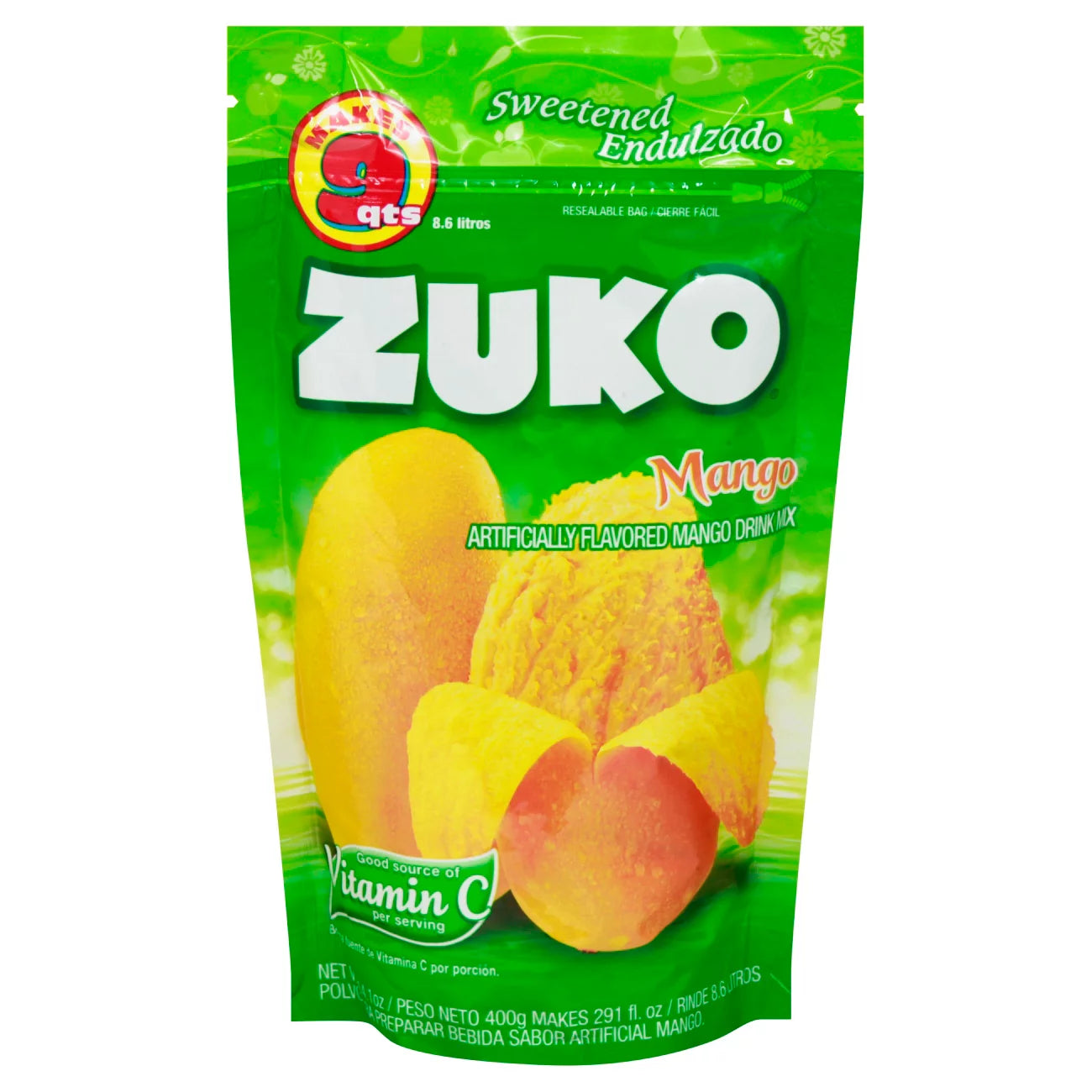 ZUKO MANGO 12/14 OZ
