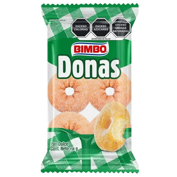 BIMBO DONAS AZUCARADAS 158gr