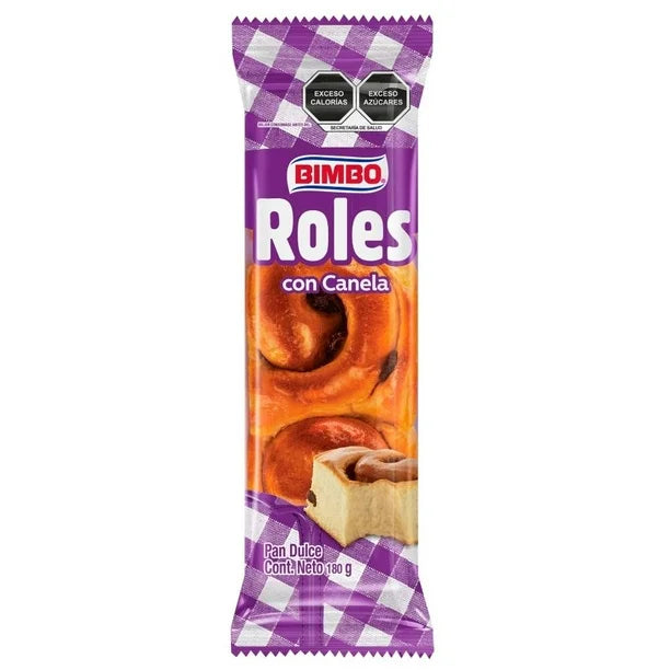 BIMBO ROLES D CANELA 1X 180GM