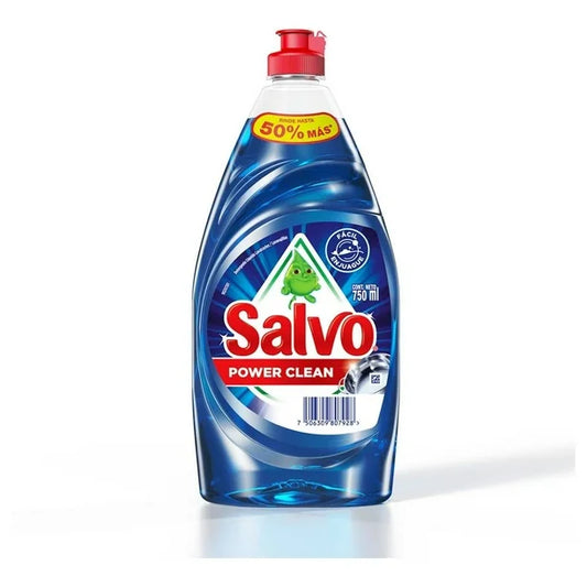 SALVO LAVA PLATO AZUL12/750ml