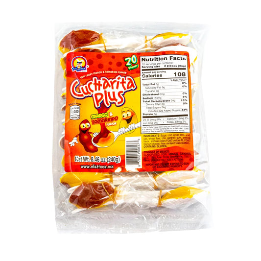 AZTECA CUCHARA MANGO/TAMARINDO 20x20