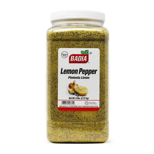BADIA LEMON PEPPER 4/6 lbs