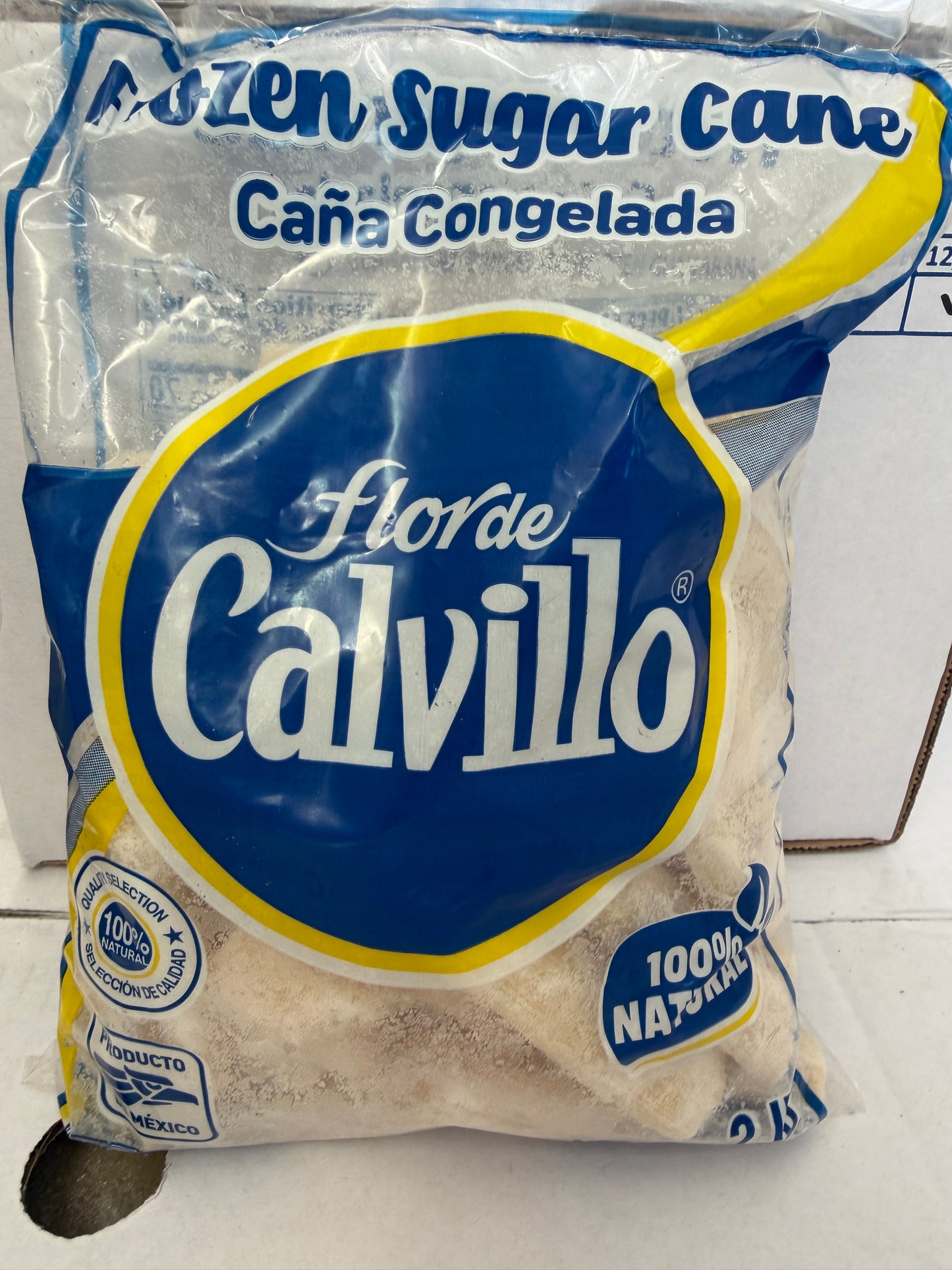 FLOR DE CALVILLO CANA FRIZADA BAG 12X2LB