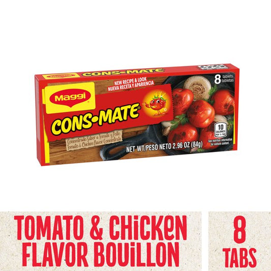 MAGGI CONSOMATE 24X2.96oz CUBO