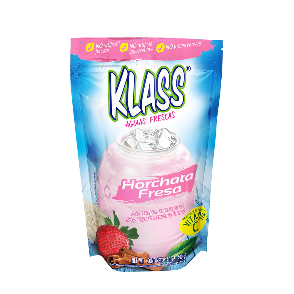 KLASS READY FORK/STRAWBERRY 18/14