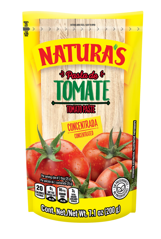 NATURAS PASTA DE TOMATE 24/7oz