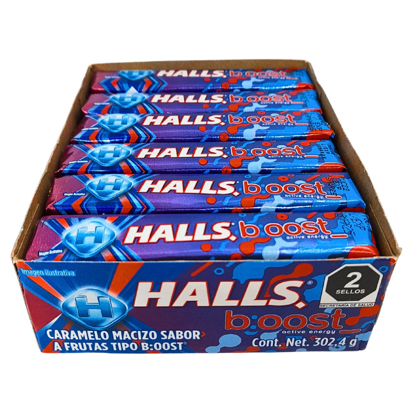 HALLS BOOSTS 30X12CT