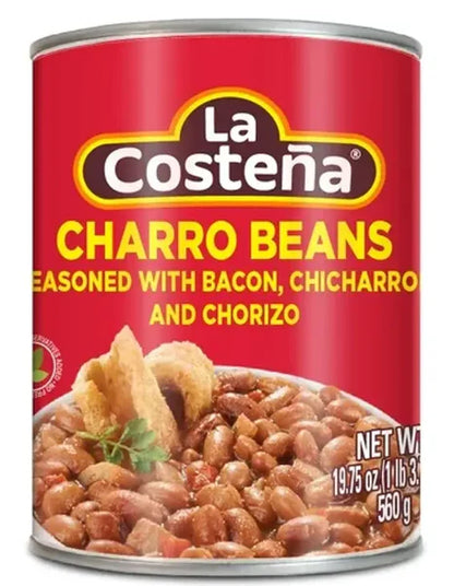LA COSTENA CHARRO BEANS 12/19.