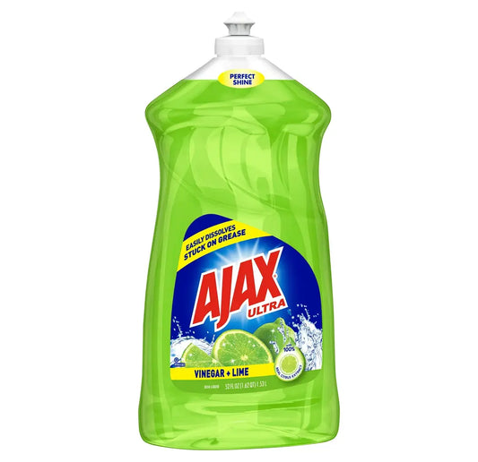 AJAX DISH LIQ LIME 6/52oz