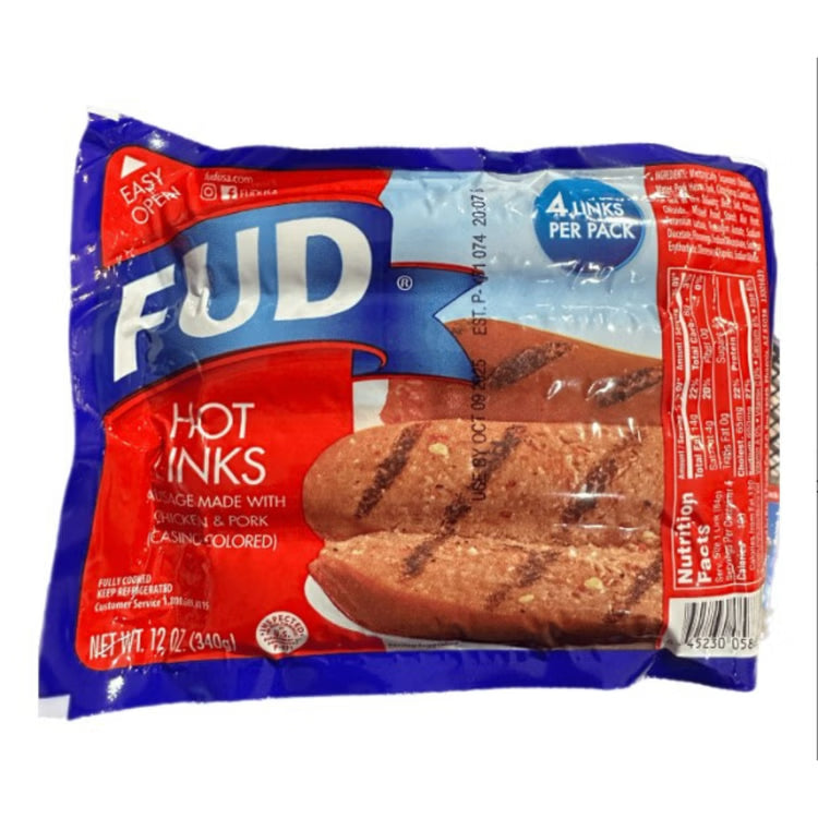 FUD SPICY GRILL SAUSAGE 12/12o
