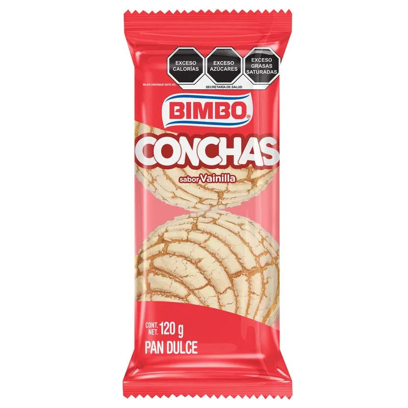 BIMBO CONCHAS VAINILLAS1/120GR