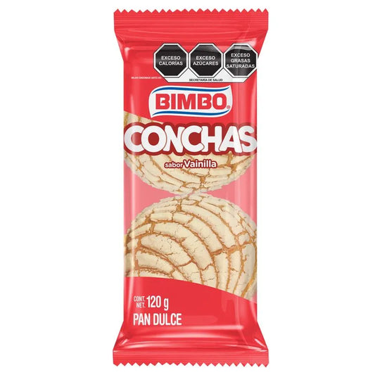 BIMBO CONCHAS VAINILLAS1/120GR
