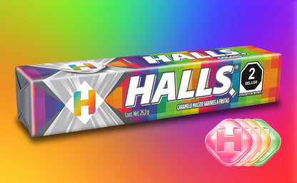 HALLS COLORES 30X12CT