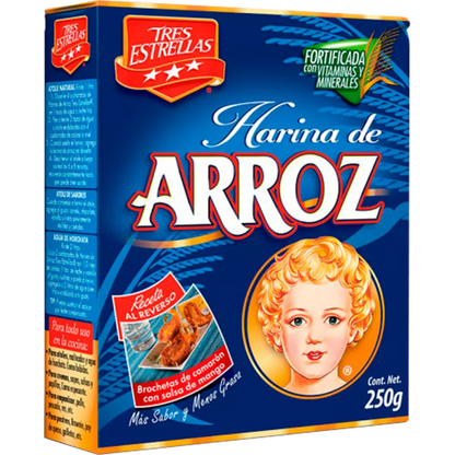 3 ESTRELLAS HARINA ARROZ12/17.