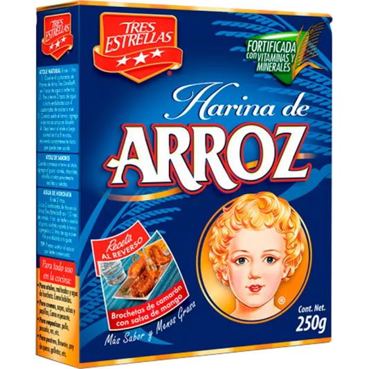 3 ESTRELLAS HARINA ARROZ12/17.