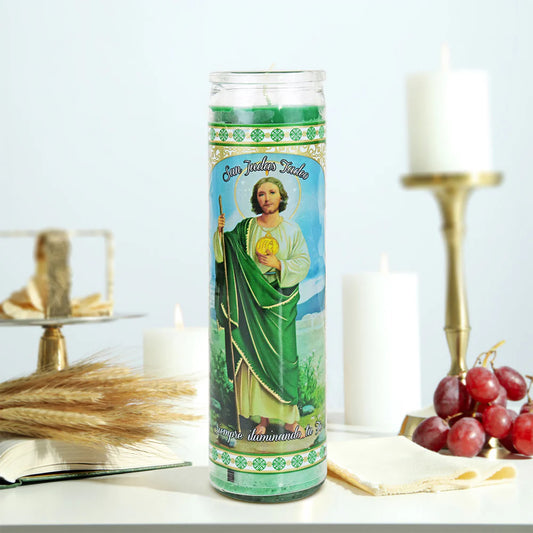 VELADORA SAN  JUDAS TADEO 12 CT PER BOX