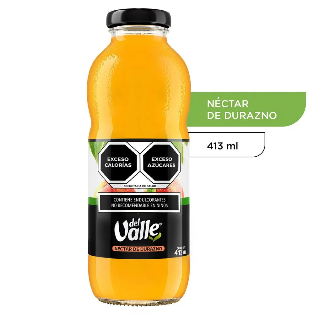 DEL VALLE PEACH JUICE 24/413ML