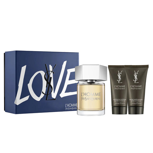 YSL YVES SAINT LAURENT 3PC L'HOME 3.4 OZ MAN