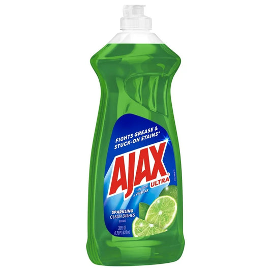 AJAX DISH LIME VINAGRE 9/28oz