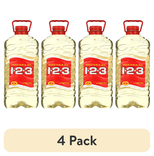ACEITE VEGETAL 1-2-3   4/128oz