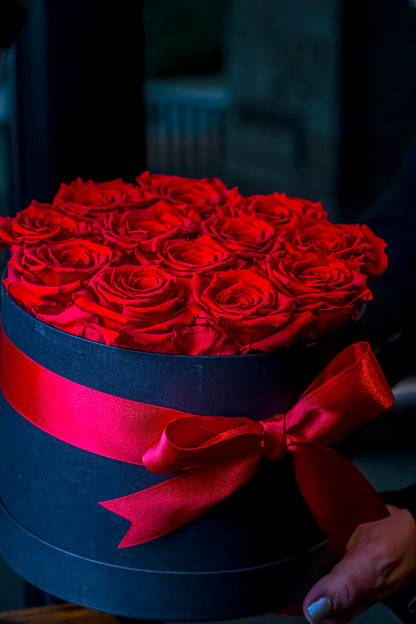 DELUXE BOX 16 ROSAS PRESERVADA