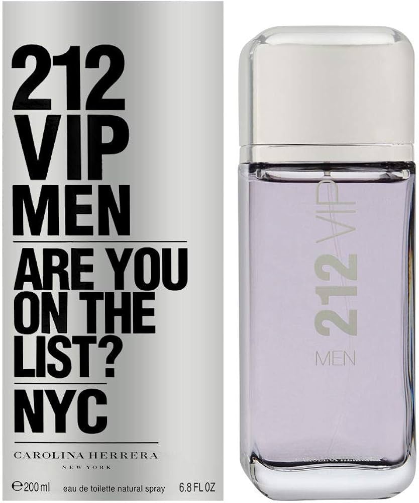 CAROLINA HERRERA  212 VIP (M) ARE YOU ON THE LIST? EDT 6.8 oz