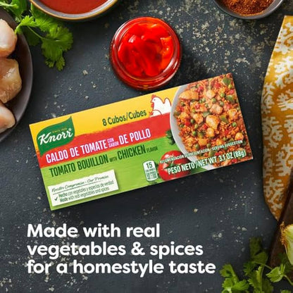 KNORR TOMATE POLLO CUBO 2/24/8
