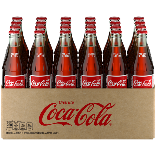 COCA COLA VIDRIO 24/16 oz