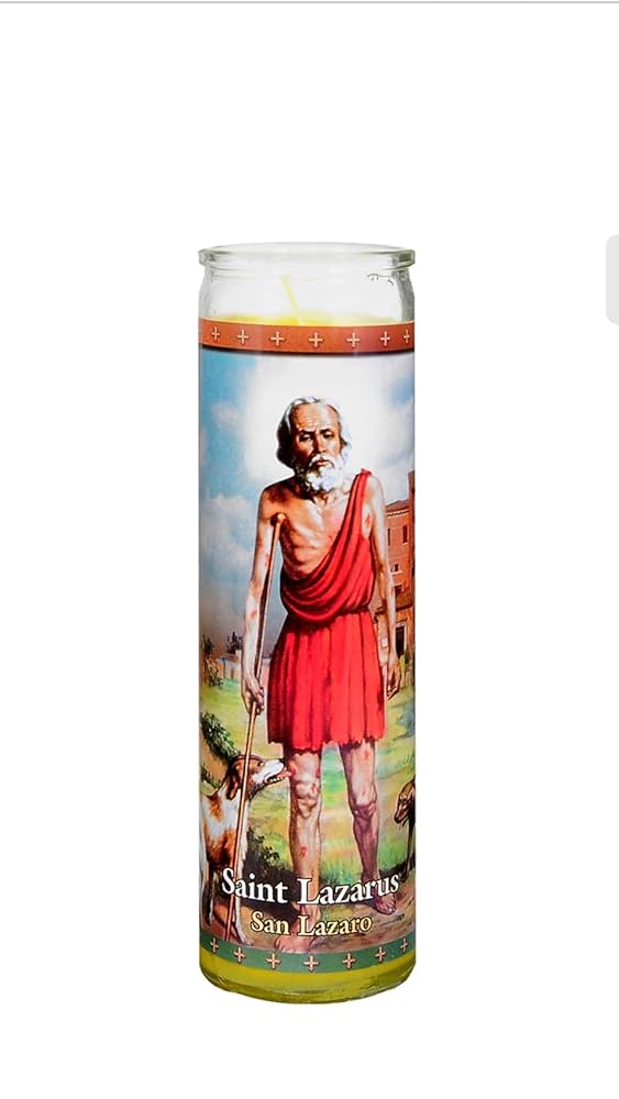VELADORA SAN LAZARO 12 CT