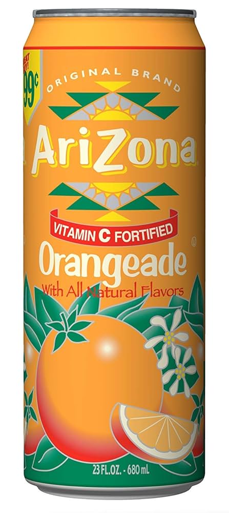 ARIZONA ORANGEADE 24/23 OZ
