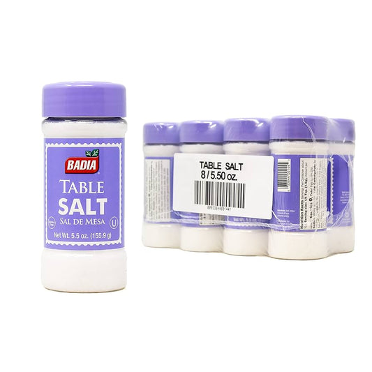 BADIA SAL DE MESA/TABLE SALT 8/5.5oz
