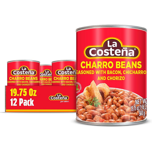 LA COSTENA CHARRO BEANS 12/19.