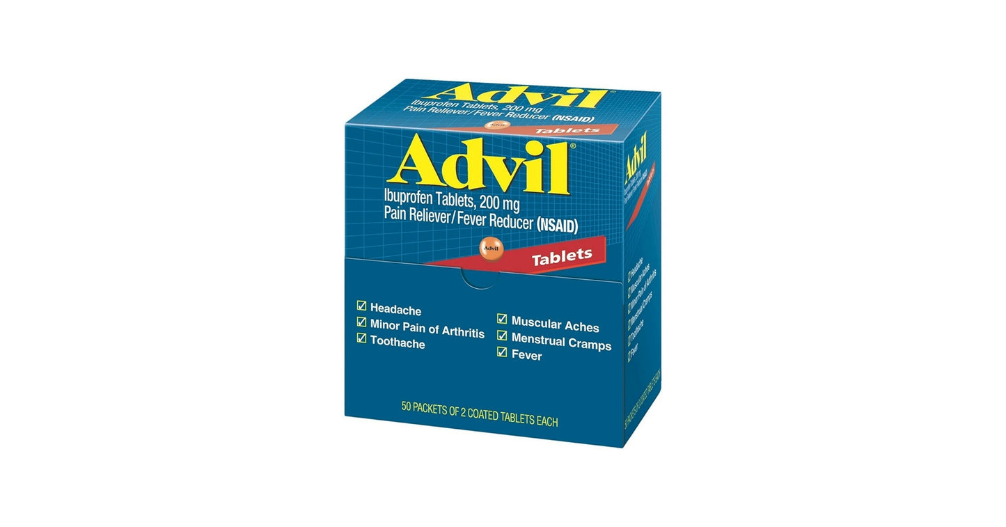 ADVIL SUELTO 50 SOBRES