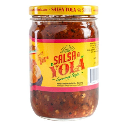 MI COSTENITA SALSA DE YOLA ESTILO MOLCAJETE 12/12oz