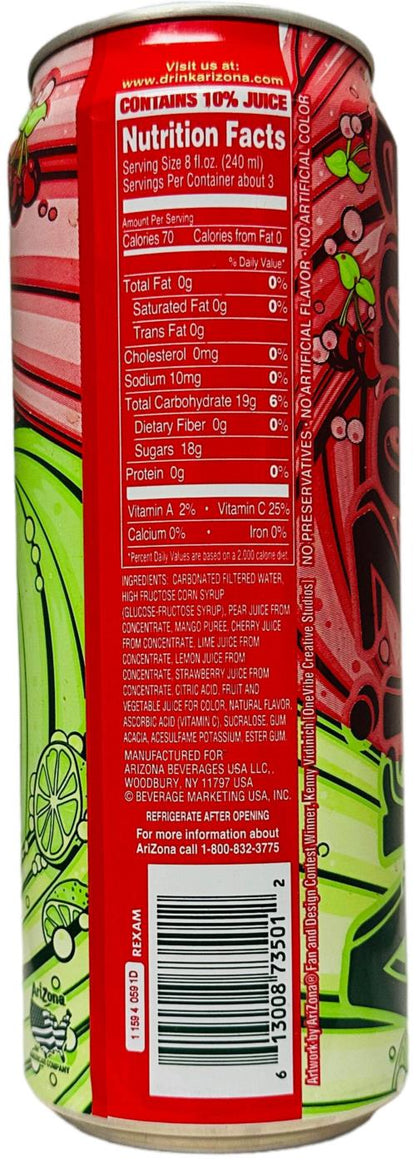 ARIZONA CHERRY LIME 24/22 OZ