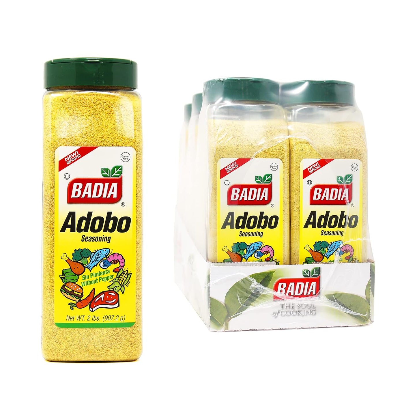 BADIA ADOBO SIN PIMIENT 6/2 lb