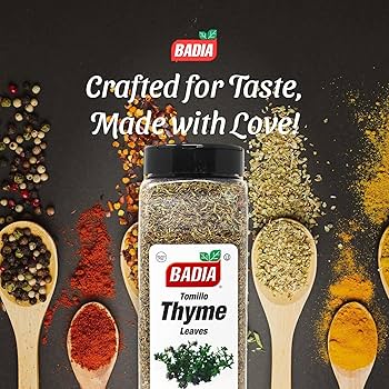 BADIA TOMILLO ENTERO/ WHOLE THYME LEAVES6/8oz
