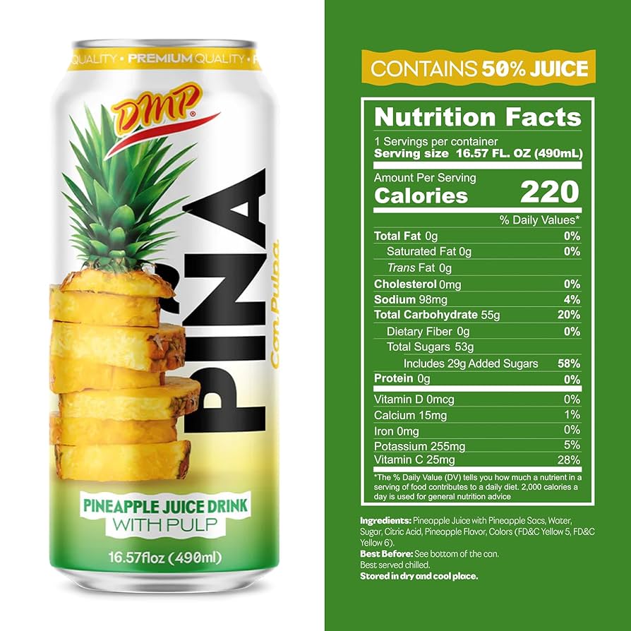 MI PAIS JUGO DE PINAPLE 24/16.9 oz