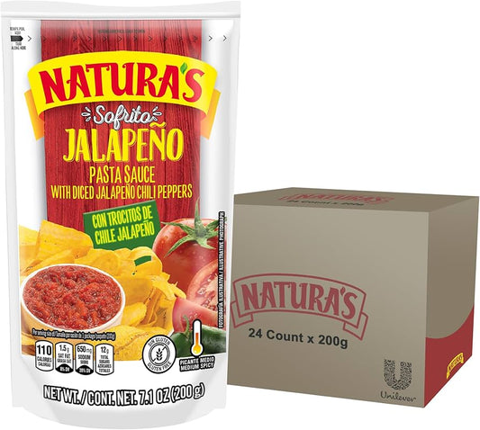 NATURAS SALSA JALAPENO 24/7oz