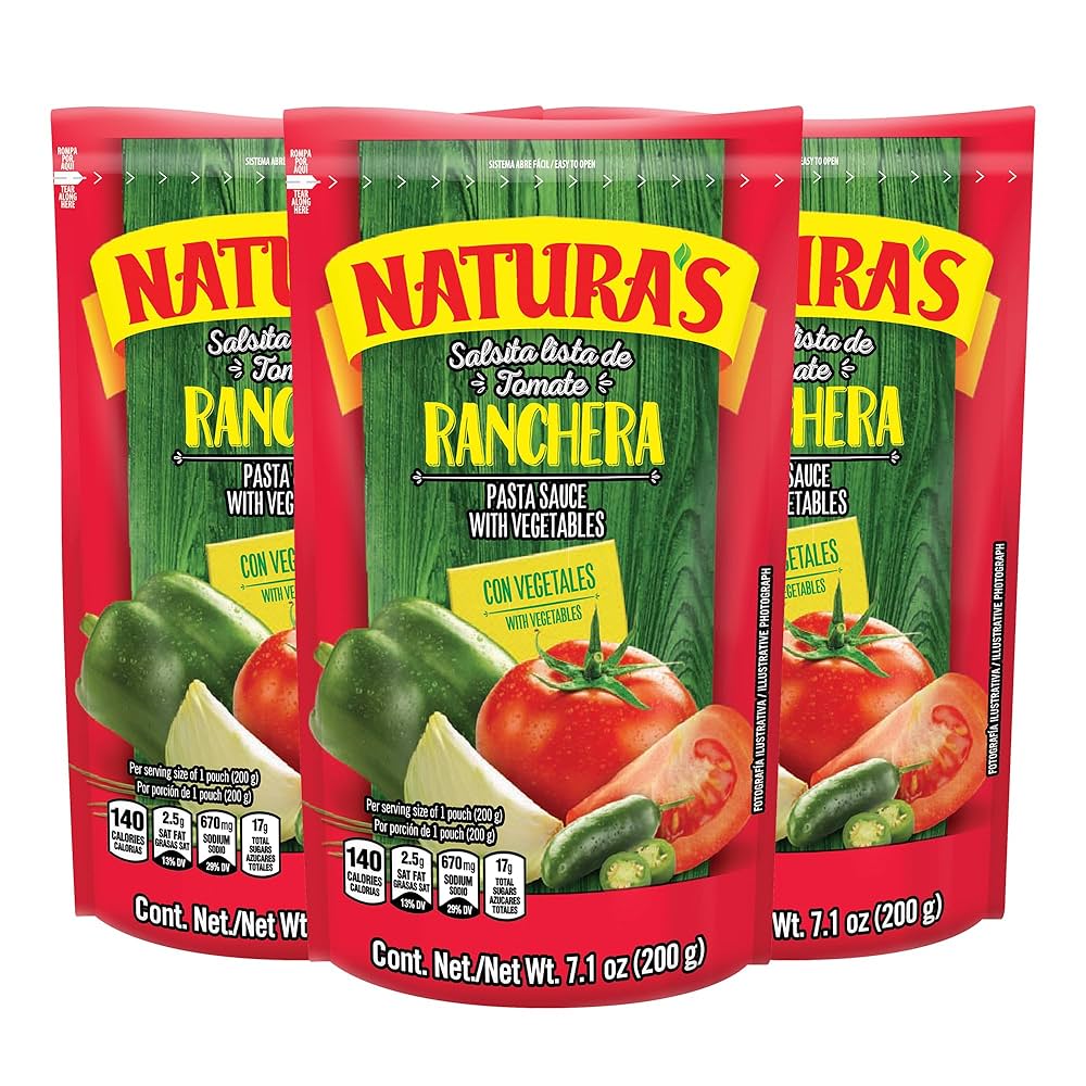 NATURAS SALSA RANCHERA 24/7 oz