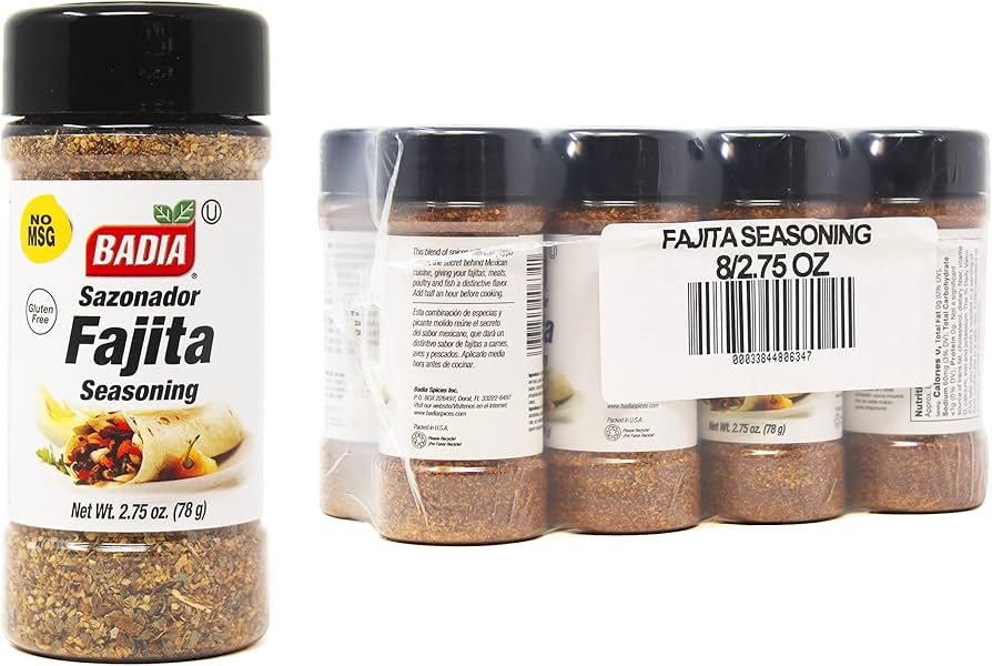 BADIA SAZONADOR FAJITA 8/2.7oz