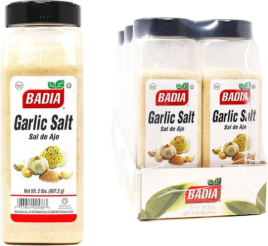 BADIA SAL DE AJO/GARLIC SALT 6/2LB