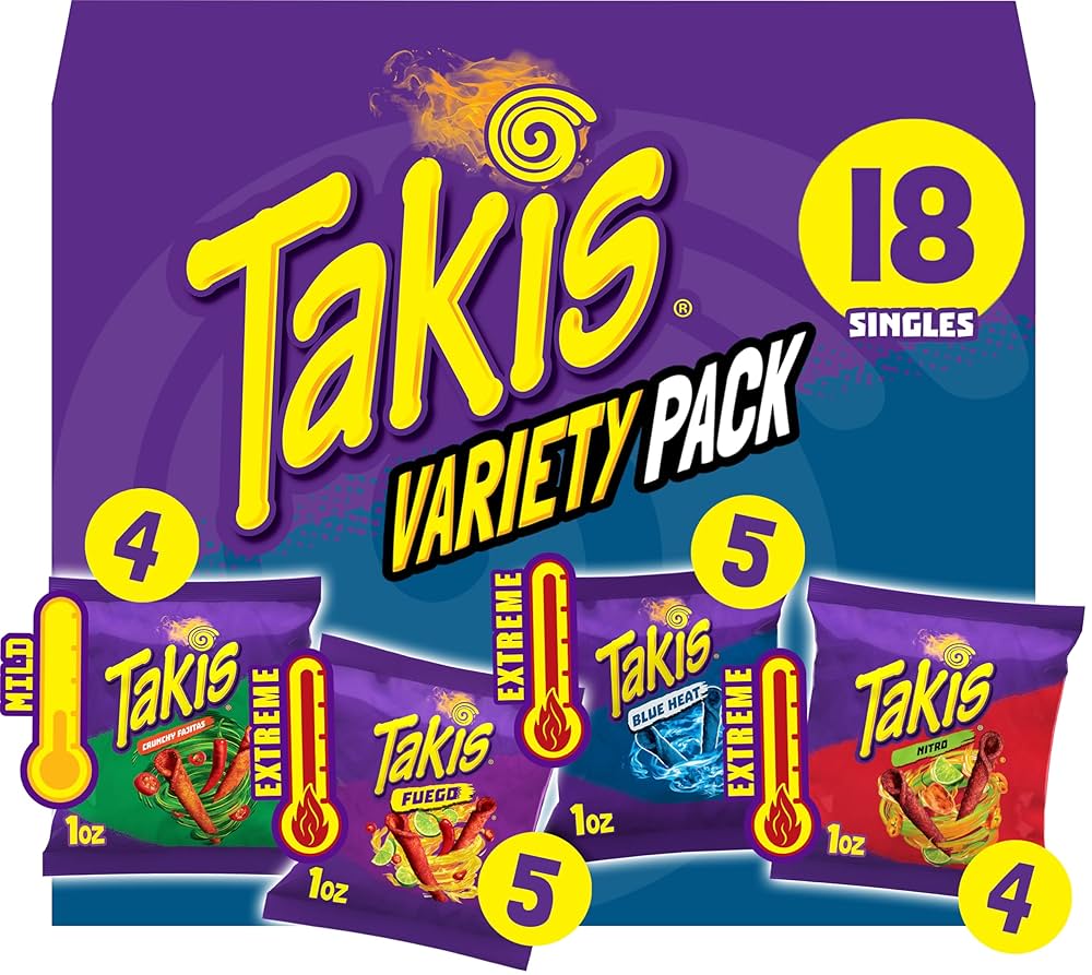 TAKIS MIX MINI 18/1oz