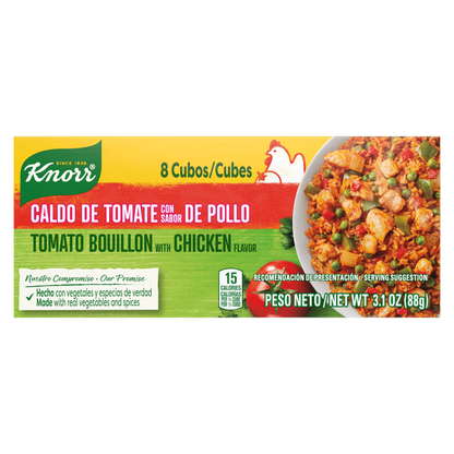 KNORR TOMATE POLLO CUBO 2/24/8